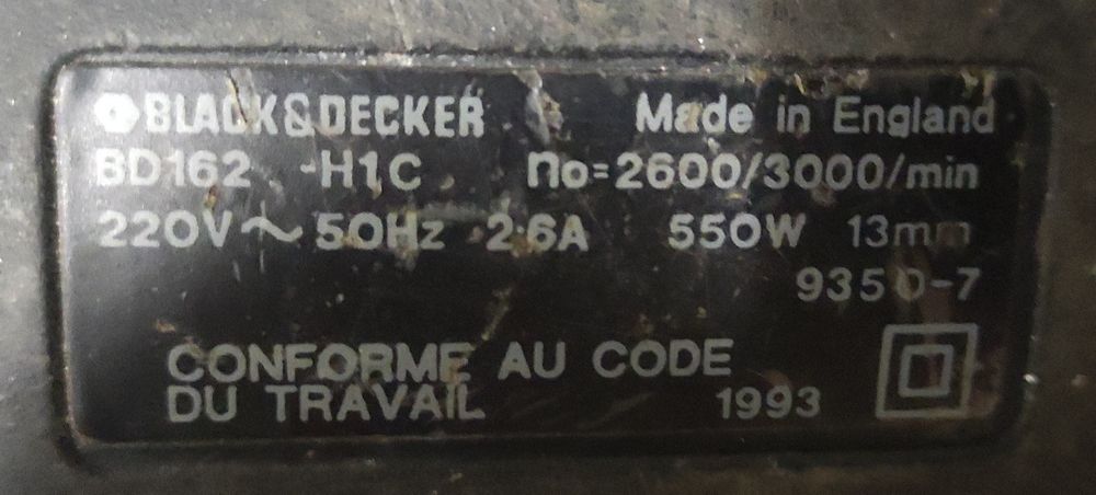 Black & Decker Impact Drill430979599785666562
