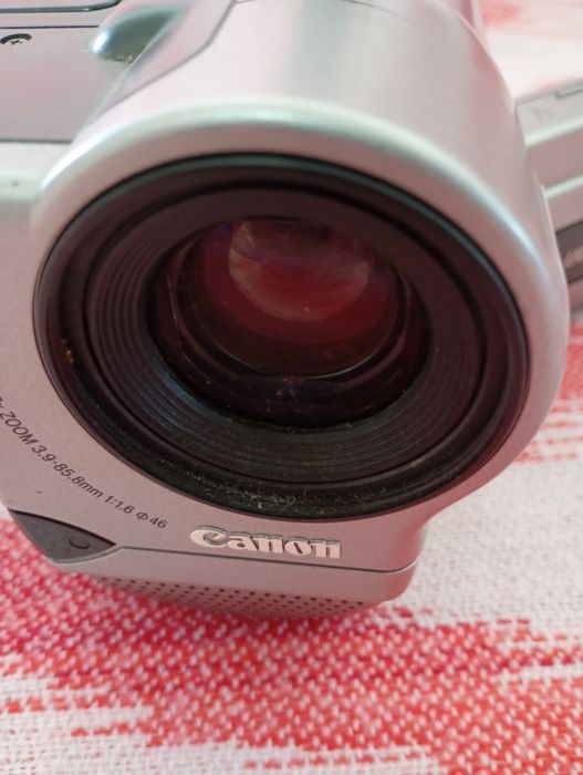 Câmera de video canon