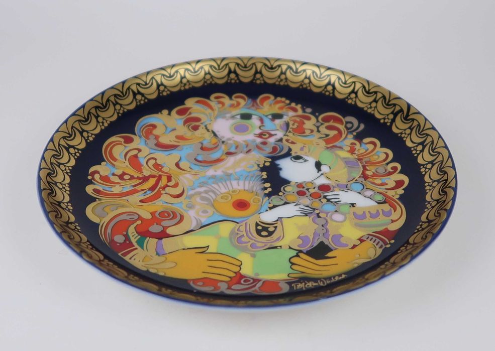 Prato de parede Rosenthal - Aladdin and the Miracle Lamp 5