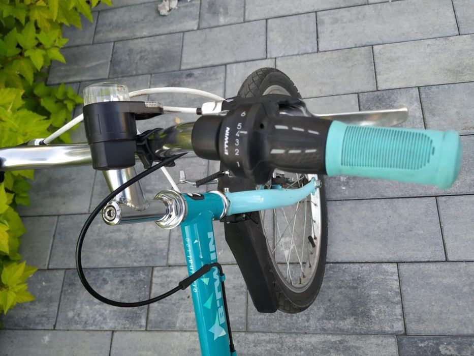 Rowerek dziecięcy BTW 20, błotniki, nóżka