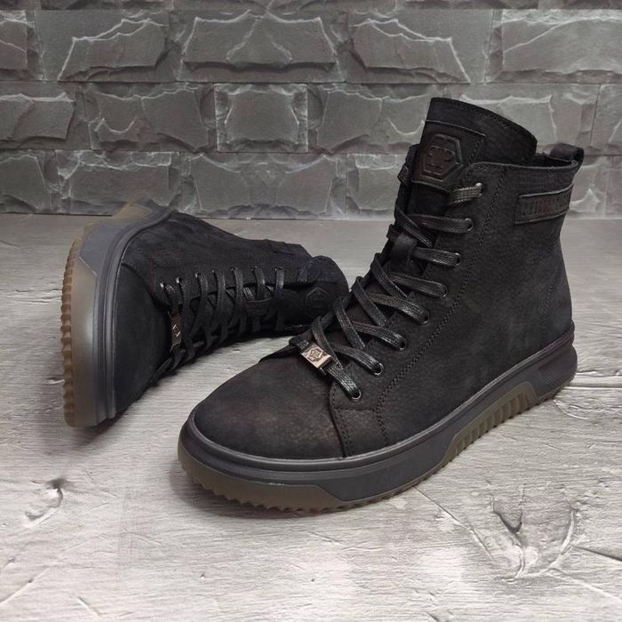 Зимние ботинки -20° мех Philipp Plein