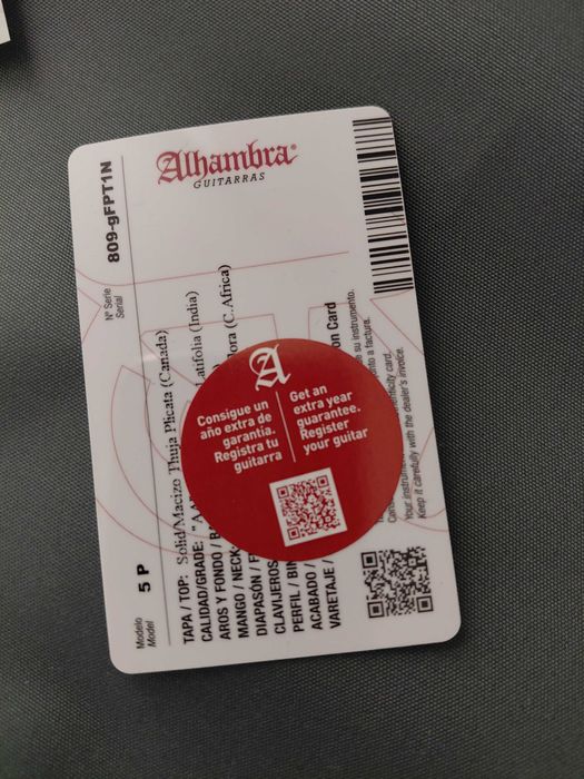 Gitara klasyczna Alhambra