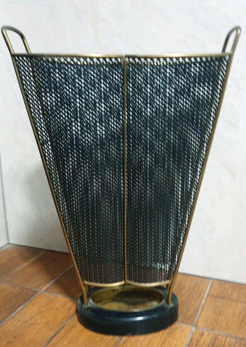 Raro fantástico suporte de guarda chuvas dos anos 50