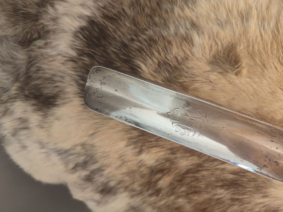 Серебряная щётка для одежды.Антиквариат