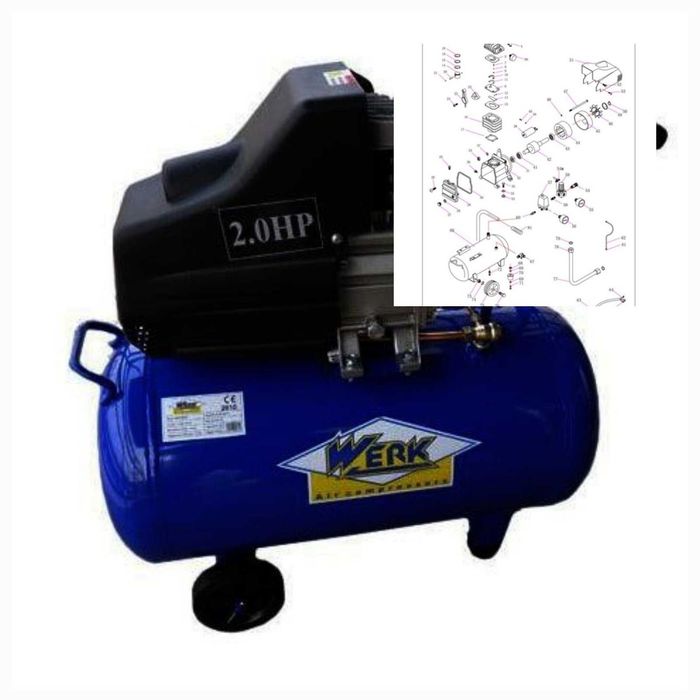 Запчасти для компрессора Werk, Dnipro-M, ростех цена