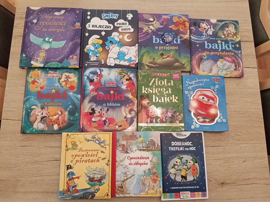 Kolekcja 30 książek dla dzieci.