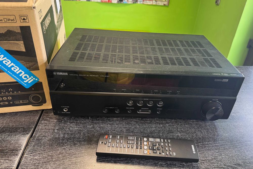 Amplituner YAMAHA HTR-2067 + Pilot