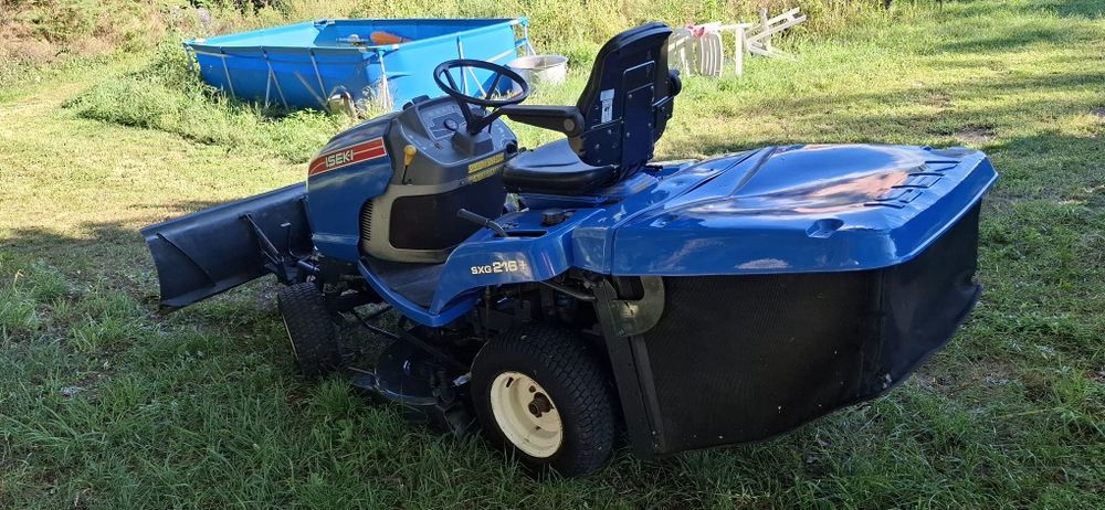 Traktorek kosiarka Iseki Husqvarna sxg 216+ Diesel 2019 Pobranie wysy