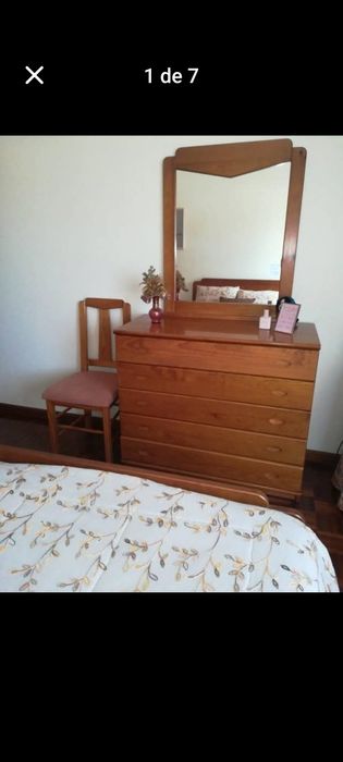 Quarto de casal em madeira
