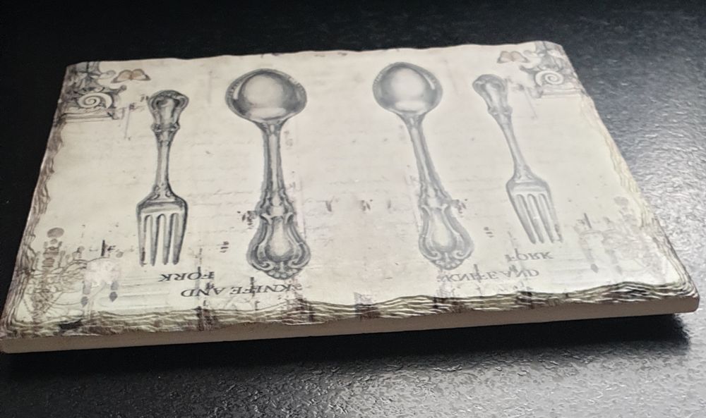 Podkładka ceramiczna do kuchni lub dekoracja