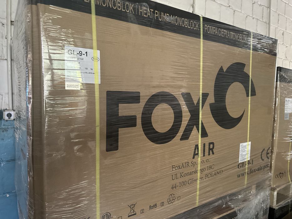 Nowa pompa ciepła Fox Air 8 kw BL8