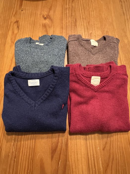 3 camisolas Gocco  + 1 Lanidor tamanho 5-6