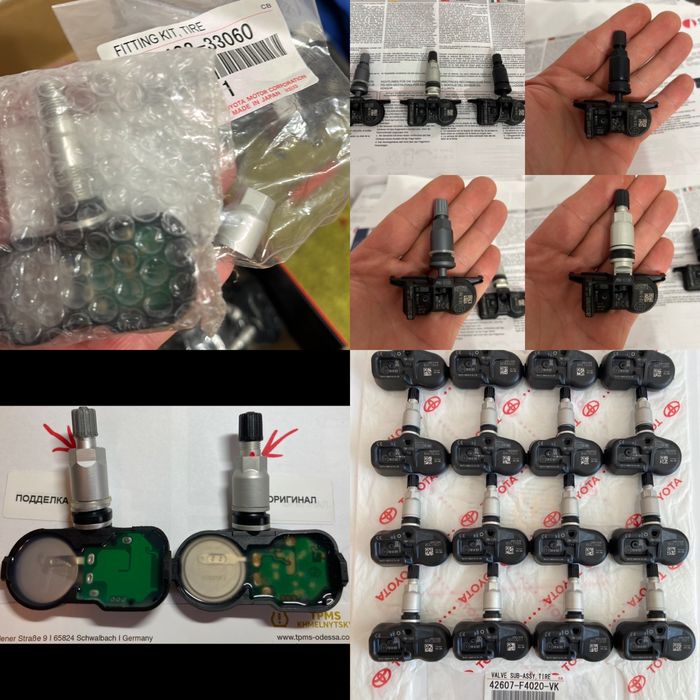 Toyota Lexus Датчики тиску шин tpms sensor давления шин