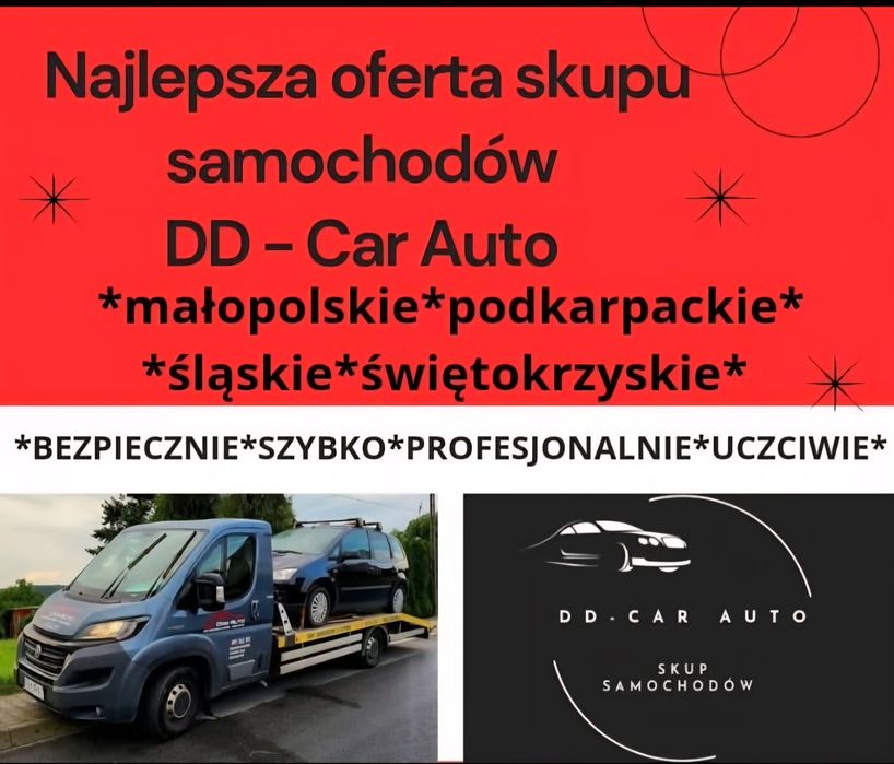 Auto Skup !! GOTÓWKA Skup Samochodów !! Skup Aut !! Małopolska