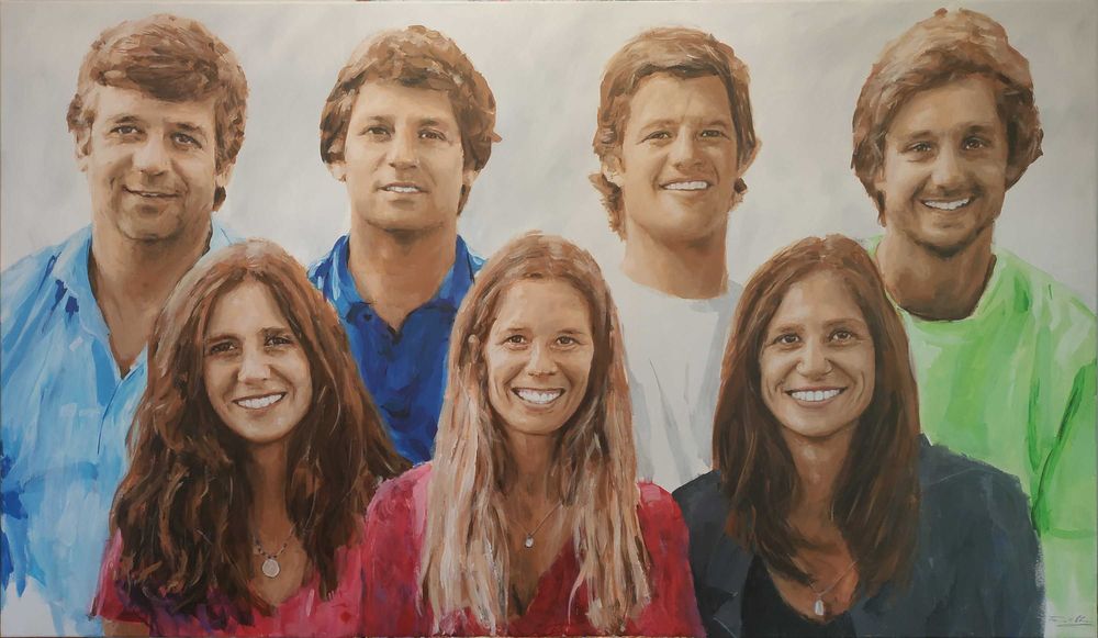 Pintura de retratos personalizados, várias opções de preços