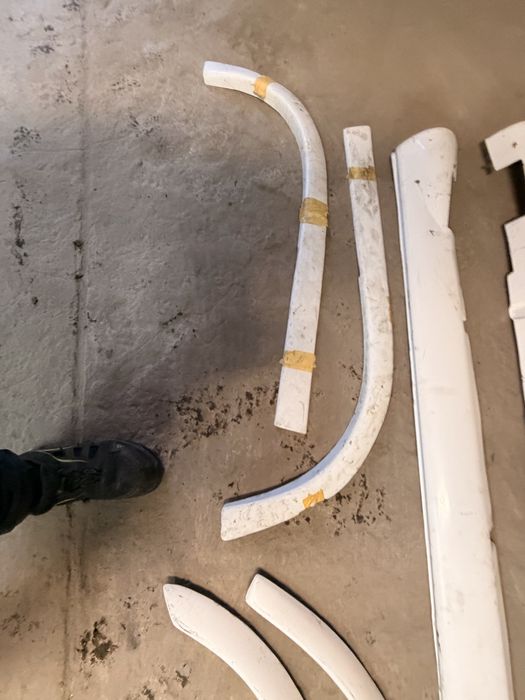 Nakladki progow i poszerzenia nadkoli laminat, mercede vito w638