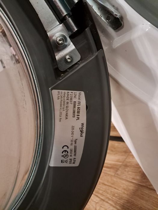 Pralka whirlpool 6 kg