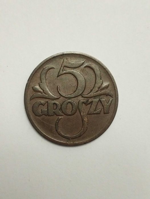 Moneta Polska II RP 5 groszy 1936r. - Rzadki rocznik