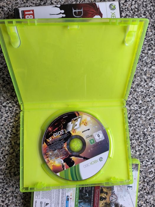 Conjunto de 3 jogos Xbox 360+5 CDs danificados