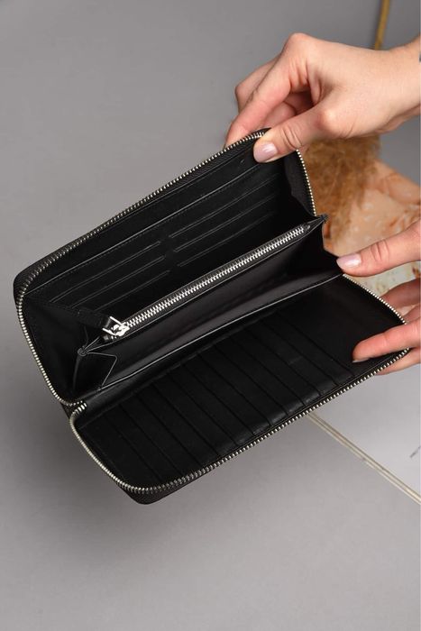 Authentic Philipp Plein Black Crocodile-Embossed