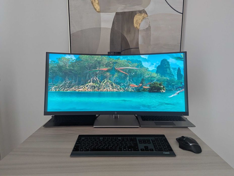 Monitor HP E344c 34″ WQHD (3440 × 1440) 4K