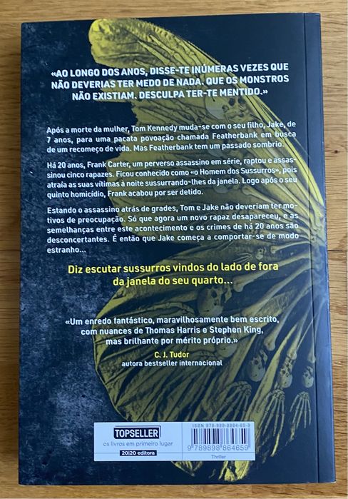 Livro - O Homem dos Sussurros