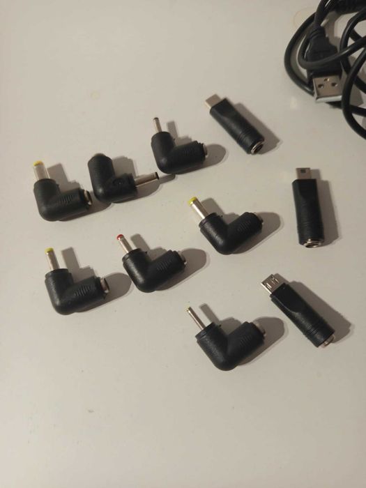 LIANSUM Wtyczka USB do DC 5,5 x 2,1 mm, długość: 5 stóp (1,5 metra)