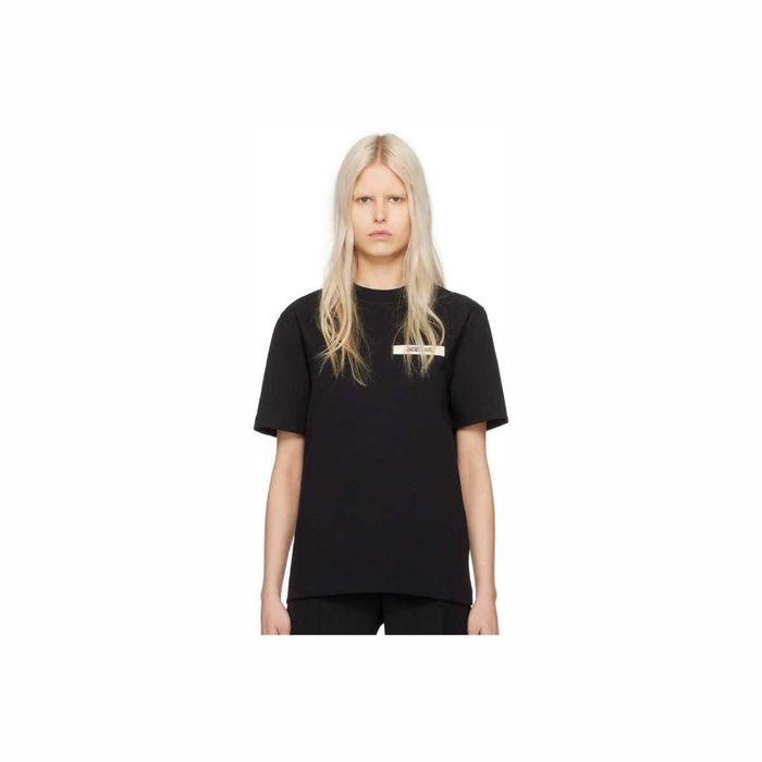 Футболка Jacquemus Le T-Shirt Gros Grain Black