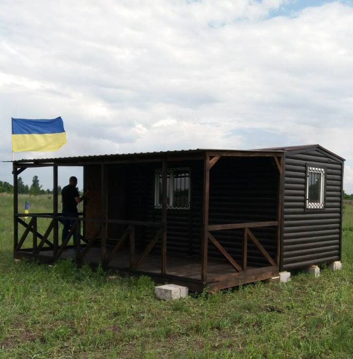 Домик дачный /деревянный.Вагончик,бытовка.