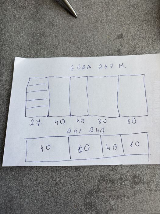 Kuchnia szara ze zlewem i  blatem 491,5m