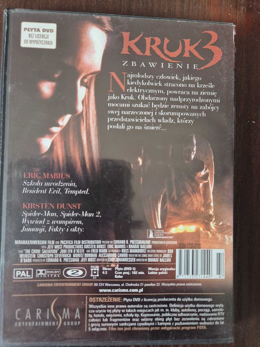 Kruk 3. Film DVD.