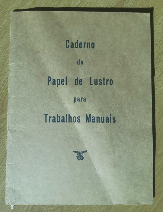 Caderno Papel de Lustro Anos 60