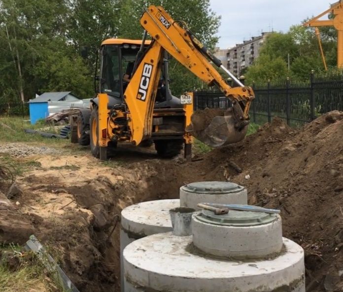 Септик під ключ із бетонних кілець без відкачування 8.5/10/17 куб.