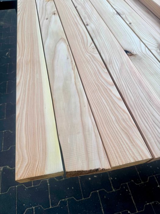 Kantówka strugana modrzewiowa 45mm x 70 mm Drewno konstrukcyjne Legar