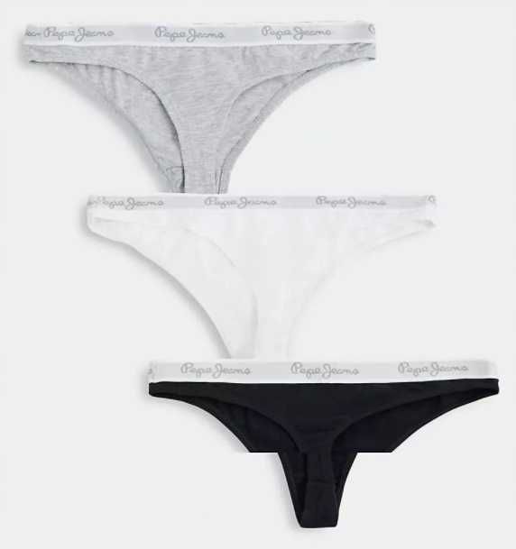 Pepe Jeans - Stringi ERICA 3 PACK M 38