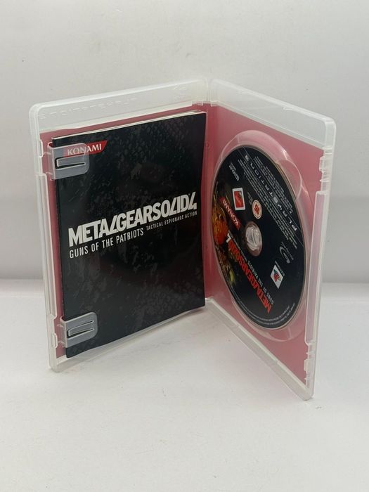 Metal Gear Solid 4 3xA Ps3 nr 1585