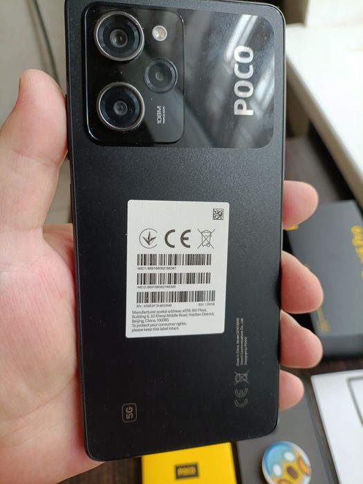 ИГРОВОЙ Poco X5pro 5G, память 6+6-128гиг, идеальное состояние