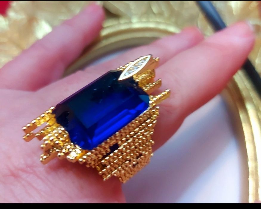 Anel novo banhado a 18kl n 19