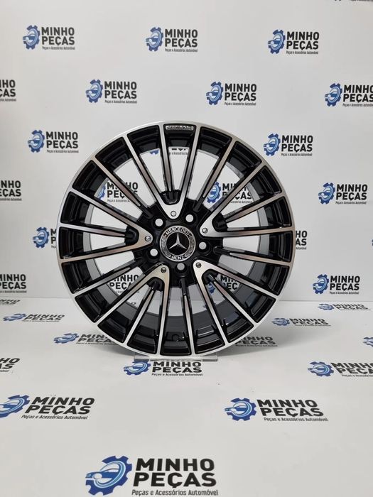 Jantes Mercedes CLS 53 (C257) em 18 Preto Polido