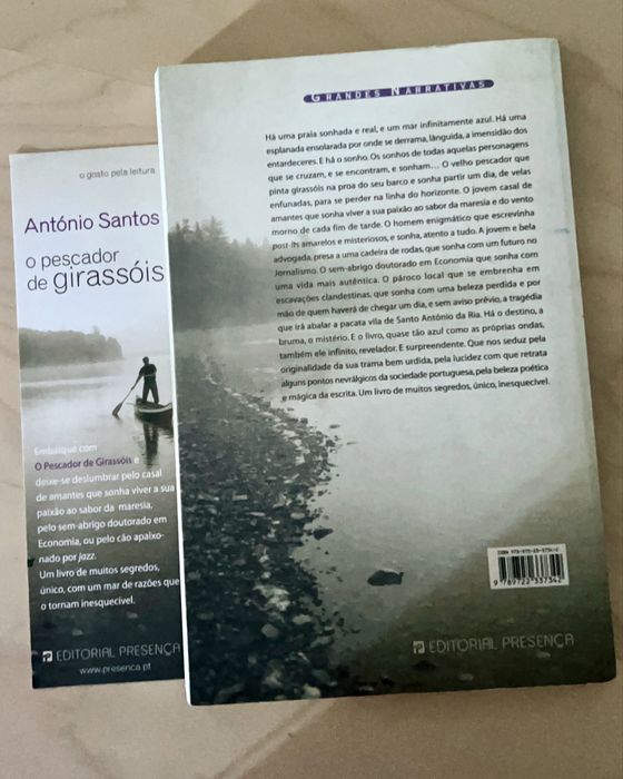 Livro “O pescador de girassóis”