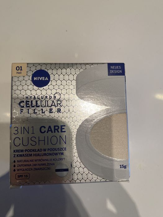 NIVEA Cellular Expert Finish 3w1 Cushion Krem-Podkład w Poduszce