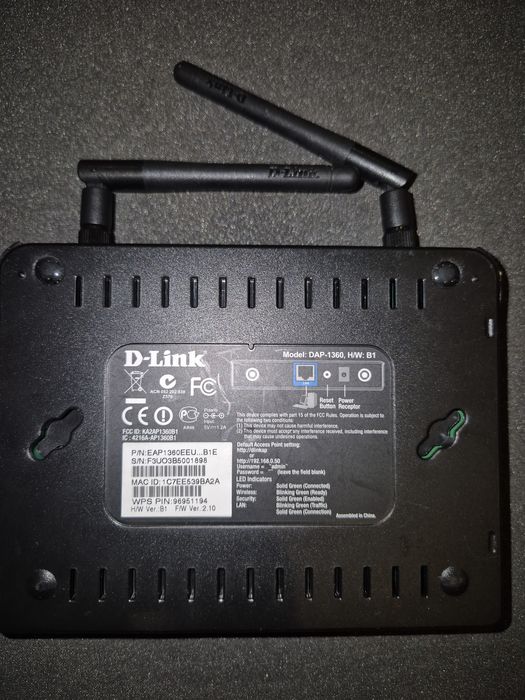 D-Link DAP-1360 Signal Repeater64862809702531121