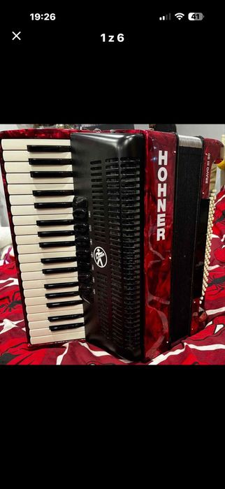 Akordeon Hohner Bravo 3 80 wersja niemiecka JAK NOWY
