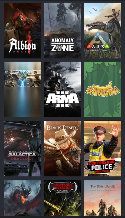 Аккаунт steam, багато популярних ігор