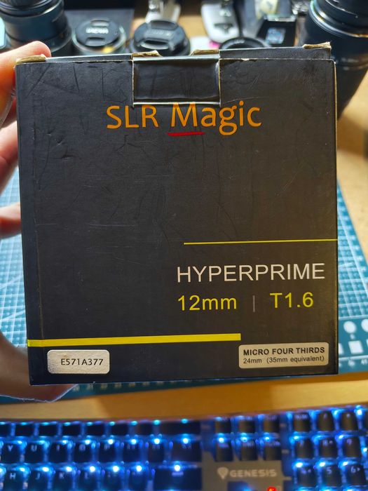 Obiektyw SLR Magic HyperPrime 12mm T1.6 – Micro 4/3