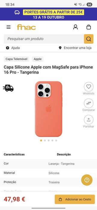 capa iphone 16 pro apple