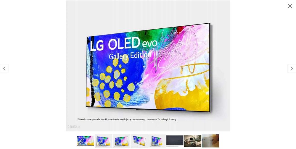 Nowy Telewizor LG OLED55G54LW Gwarancja