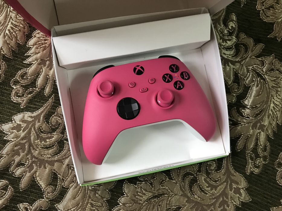 Геймпад джойстик XBOX Series X S One S X PC Оригинал Deep Pink
