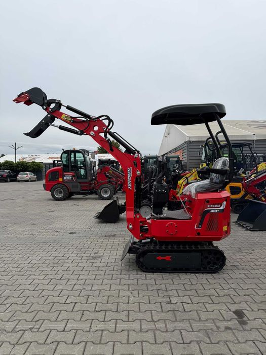 Nowość Minikoparka KINGWAY JOKER 700 kg full opcja