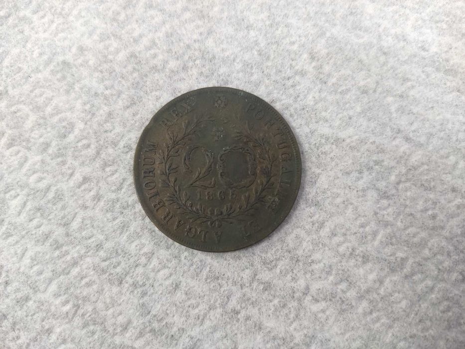 20 Reis Coin 1865